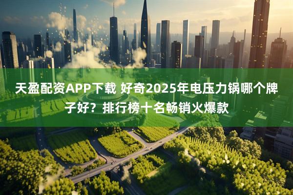 天盈配资APP下载 好奇2025年电压力锅哪个牌子好？排行榜十名畅销火爆款